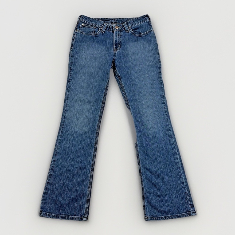 Carhartt‎ Jeans Women 8x30 Blue Original Fit Bootcut Stretch Denim 137611